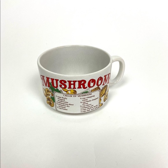 Vintage Mushroom Mug - Picture 2 of 6
